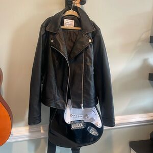 Primark kids faux leather jacket